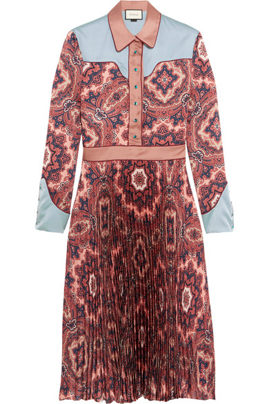 Abito in seta stampato con disegni paisley - 3.100 euro circa