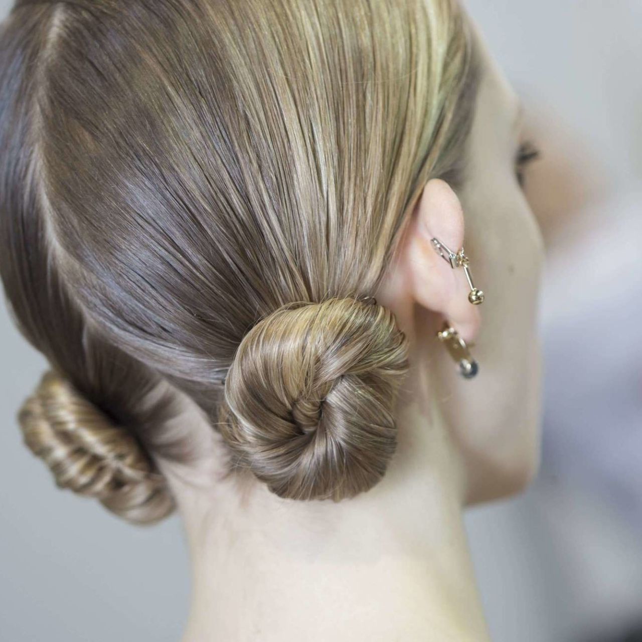 chignon basso